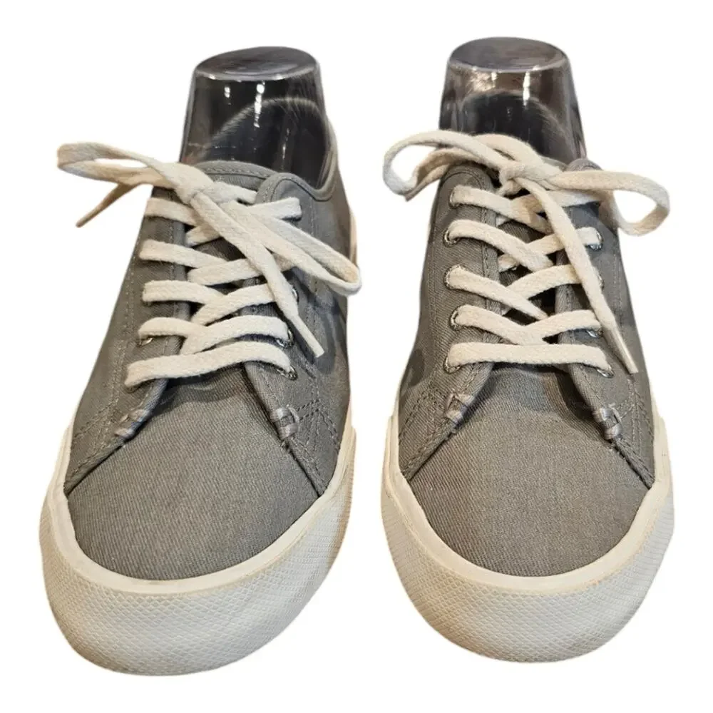 Women’s Sperry Lace-up Top-Sider Gray with Memory Foam Size 8.5